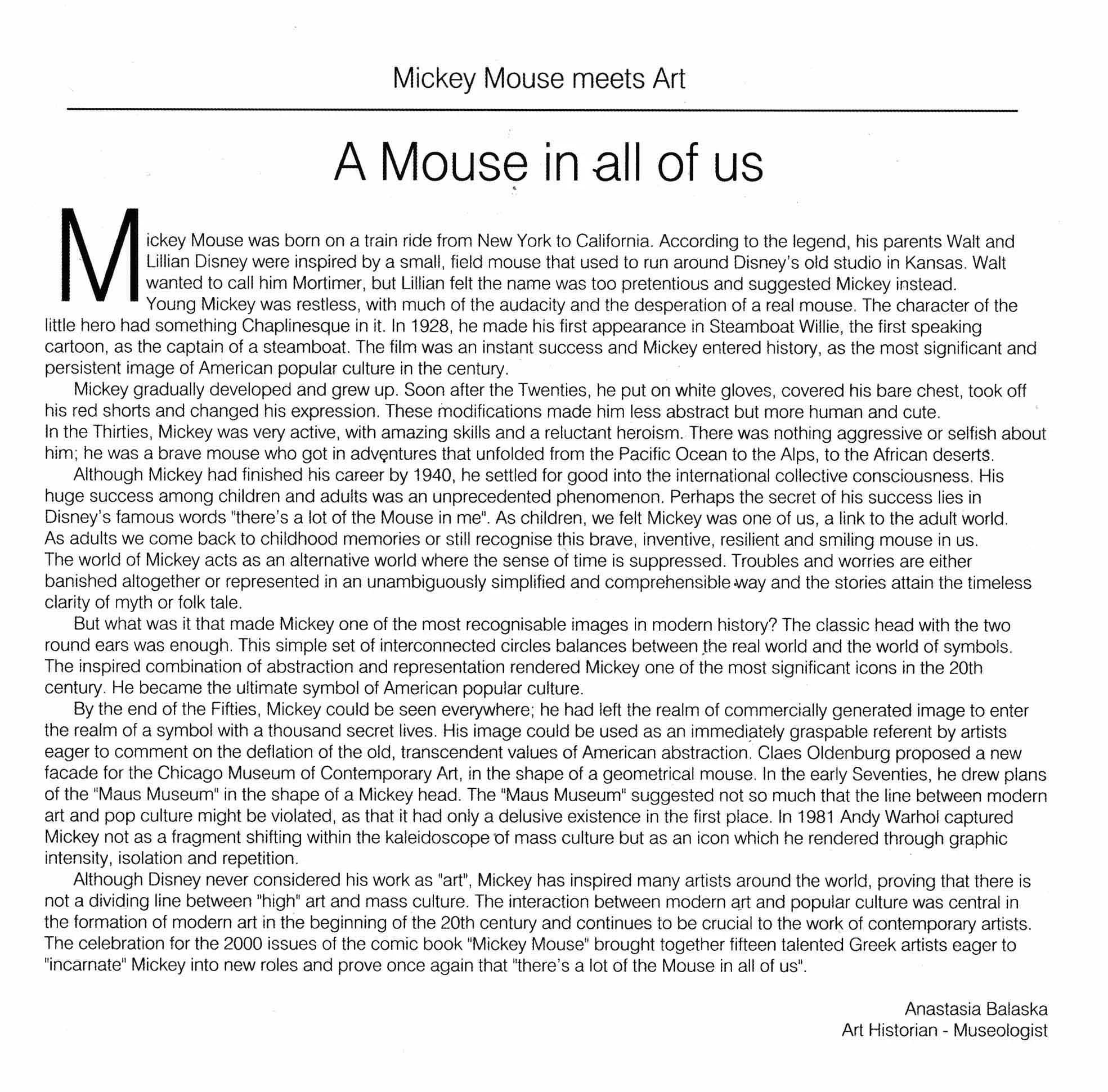 A Mouse in All of Us