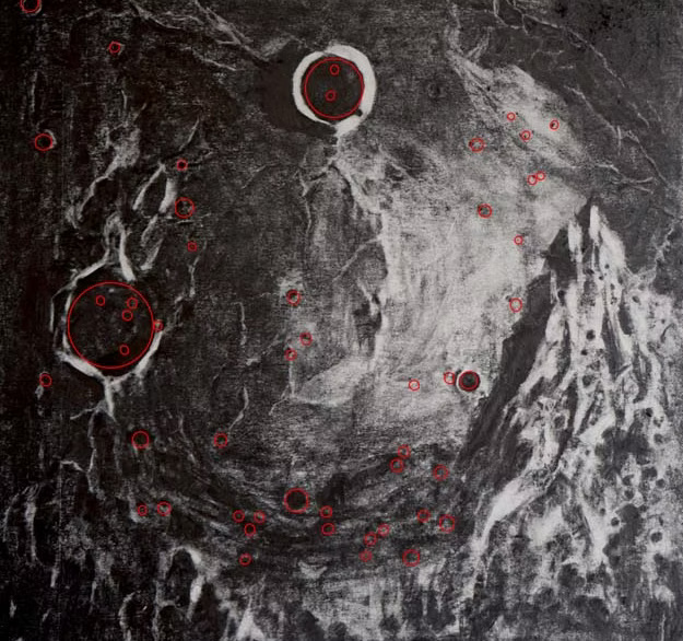 Kyriaki Goni — Counting Craters on the Moon. A Deep Dream