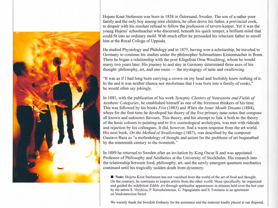 Edible Art — exhibition text · page 3
